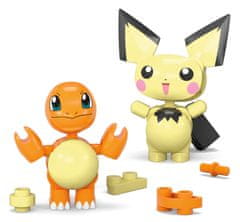 MEGA BLOKS Mega Pokémon Pokéball - Charmander a Pichu HXP11