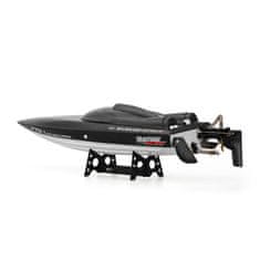 KIK  RC Loď High Speed 50 km/h, Racing Boat Black Carbon 1:8, 65 cm