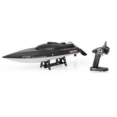 KIK  RC Loď High Speed 50 km/h, Racing Boat Black Carbon 1:8, 65 cm