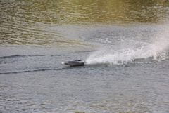 KIK  RC Loď High Speed 50 km/h, Racing Boat Black Carbon 1:8, 65 cm