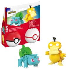 MEGA BLOKS Mega Pokémon pokéball - Bulbasaur a Psyduck HXP11