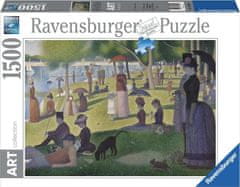 Ravensburger Puzzle Nedeľné popoludnie na ostrove La Grande Jatte 1500 dielikov