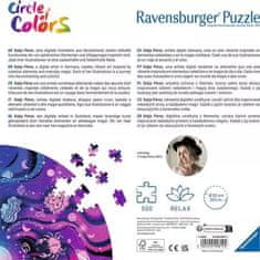 Ravensburger Okrúhle puzzle Kruh farieb: Astrológia 500 dielikov