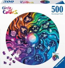 Ravensburger Okrúhle puzzle Kruh farieb: Astrológia 500 dielikov