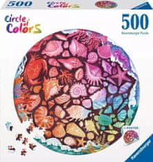 Ravensburger Okrúhle puzzle Kruh farieb: Mušle 500 dielikov