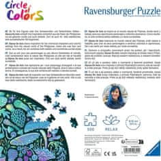 Ravensburger Okrúhle puzzle Kruh farieb: Huby 500 dielikov