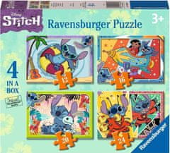Ravensburger Puzzle Lilo a Stitch 4v1 (12, 16, 20, 24 dielikov)
