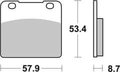 SBS Brzdové doštičky 577LS