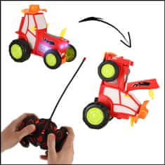 WOWO Diaľkovo Ovládaný Traktor s RC, Skákacími a Tanečnými Zvukovými Efektmi