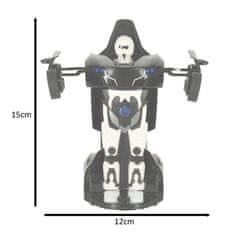 WOWO Die Cast Mini Transformátor, Mierka 1,32, RTR, Farba Čierna