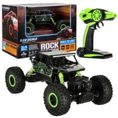 WOWO RC Rock Crawler HB 2,4GHz 1,18 - Zelené Auto na Diaľkové Ovládanie