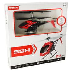 WOWO RC Vrtuľník SYMA S5H 2,4GHz RTF Diaľkové Ovládanie - Červený