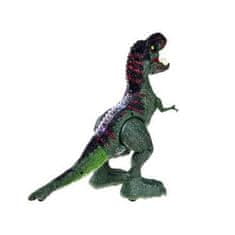 JOKOMISIADA Dinosaurus ovládaný rukou, diaľkovým ovládaním 2v1 + zvuk a svetlo, zelený