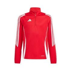 Adidas Mikina červená 123 - 128 cm/XS Tiro 24 Training Top