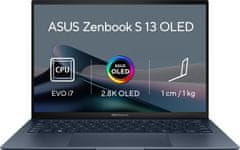ASUS Zenbook S 13 OLED (UX5304) (UX5304MA-OLED008X), modrá