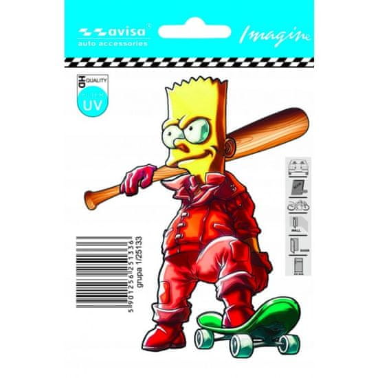 Avisa Samolepiace dekory bart