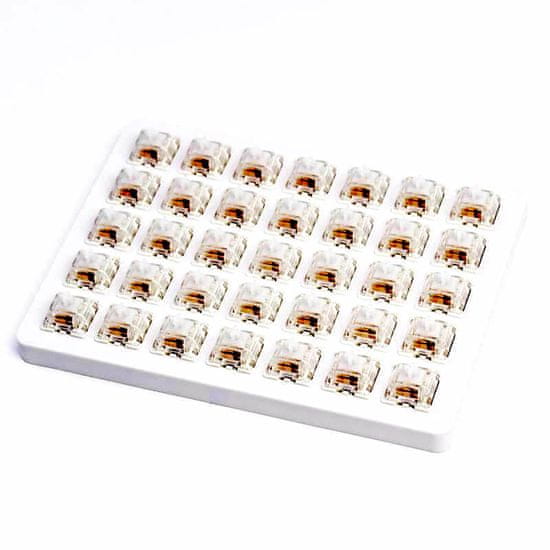 Gateron Mechanické spínače Gateron G Pro Switch Set White 35 ks.