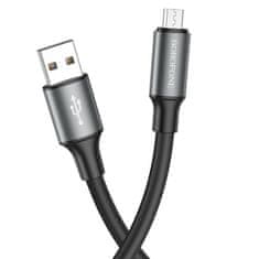 Borofone  BX82 Bountiful - USB na Micro USB - 2,4 A 1 meter čierny