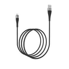 Borofone Kábel BX32 Munificent - USB na Lightning - 2,4A 1 meter čierny