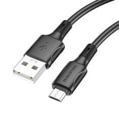 Borofone Kábel BX80 Succeed - USB na Micro USB - 2,4A 1 meter čierny