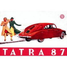 Retro Cedule Ceduľa auto Tatra 87