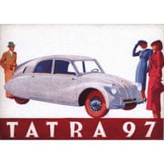 Retro Cedule Ceduľa auto Tatra 97