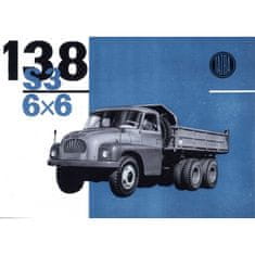 Retro Cedule Ceduľa Tatra 138 S3 6X6