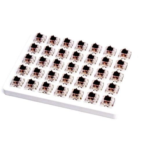 Gateron Mechanické Spínače Switch Set Brown 35 ks.