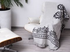Výpredaj obliečok Prémiová deka FLOWER z tureckej bavlny 150 x 200 cm