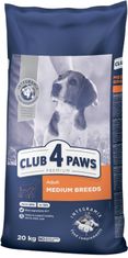 Club4Paws Premium CLUB 4 PAWS suché krmivo pre psy stredných plemien 20 kg