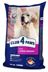 Club4Paws Premium CLUB 4 PAWS Premium suché krmivo pre dospelé psy veľkých plemien 14 kg