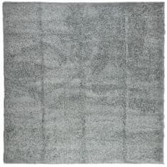 Petromila vidaXL Shaggy koberec PAMPLONA, vysoký vlas, moderný, zelený 160x160cm