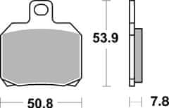 SBS Brzdové doštičky 730LS