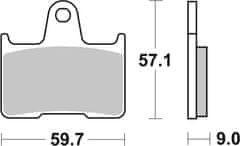 SBS Brzdové doštičky 765LS