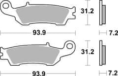 SBS Brzdové doštičky 840RSI