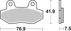 SBS Brzdové doštičky 814HF