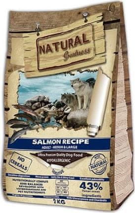 Natural Greatness Salmon Recipe Medium,Large /losos/ 2 kg