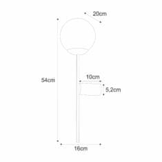 ZUMALINE ZUMALINE 5001 ORBIT nástenné svietidlo