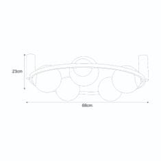 ZUMALINE ZUMALINE 5009 ORBIT 5 stropné svietidlo