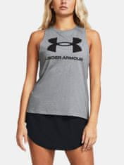 Under Armour Tielko Live Sportstyle Graphic Tank-GRY S