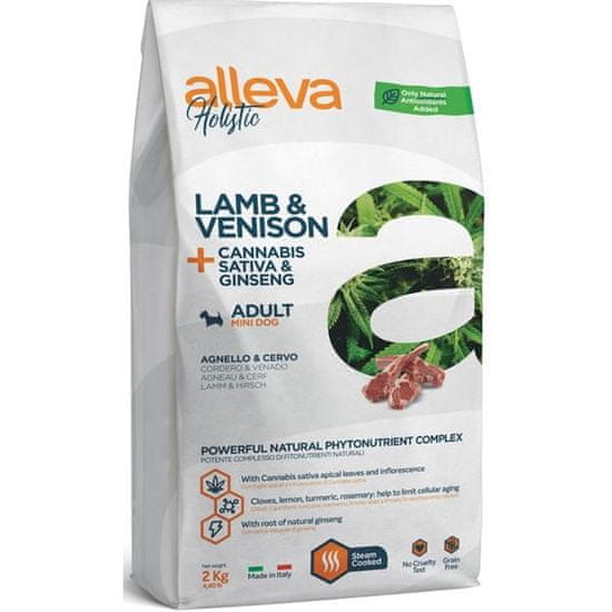 Alleva Holistica Dog Dry Adult Lamb & Venison Mini 2kg