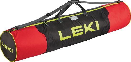 Leki Pole Bag, svetlo červená-čierna-neonyellow, 140 cm