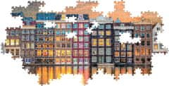 Clementoni Panoramatické puzzle Žiarivý Amsterdam 1000 dielikov