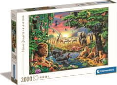 Clementoni Puzzle Africké stretnutie 2000 dielikov