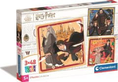 Clementoni Puzzle Harry Potter 3x48 dielikov