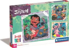 Clementoni Puzzle Stitch 3x48 dielikov
