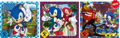 Clementoni Puzzle Sonic 3x48 dielikov