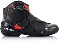 Alpinestars topánky SMX-1 R V2 černo-bielo-červené 49