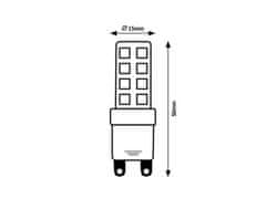 Rabalux 79062 SMD-LED, žiarovka