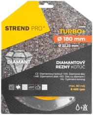 Strend Pro Kotúč Strend Pro 521C, 180 mm, diamantový, Turbo +